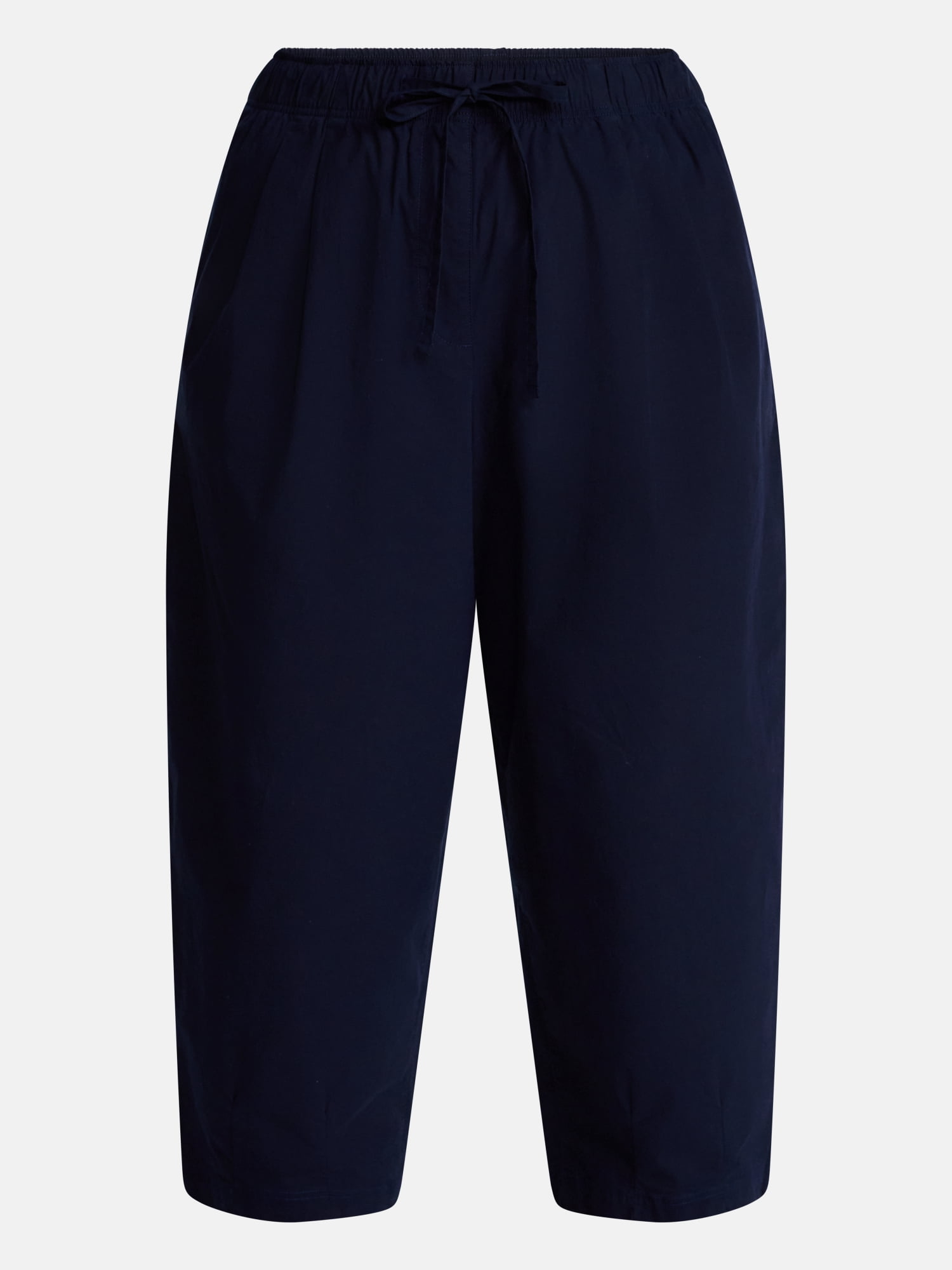Terra & Sky Women's Plus Cropped Barrel Drawstring Pants, Sizes- 0X-5X