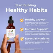 MaryRuth's Children's Organic Multivitamin Liquid Drops, Immune Support for Toddlers, 2 fl oz, Unisex