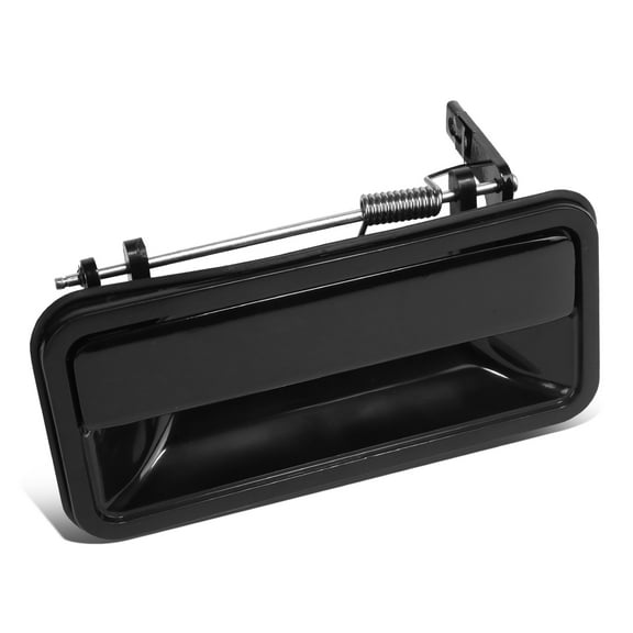 DNA Motoring OEM-DHO-00434 For 1992-1998 Chevy GMC C/K 1500 2500 3500 Suburban Pickup S10 Blazer Rear Left Door Pull Handle Black Smooth
