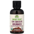 thumbnail image 1 of NOW Foods, Real Food, Fruto del monje orgánico, Endulzante de glicerita sin calorías, Chocolate, 53 ml (1,8 oz. líq.), 1 of 2