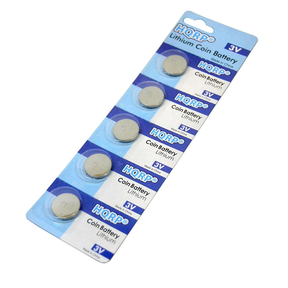 HQRP 5Pack Coin Lithium Battery for Samsung SSG5100GB SSG5100GB/ZA