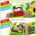 thumbnail image 4 of Montessori Toys Busy Board, Meafeng 20 in 1 Activity Sensory Board Busy Book for Toddlers 1-3, Learning Toys for Boys Girls 1 Year Old, 4 of 8