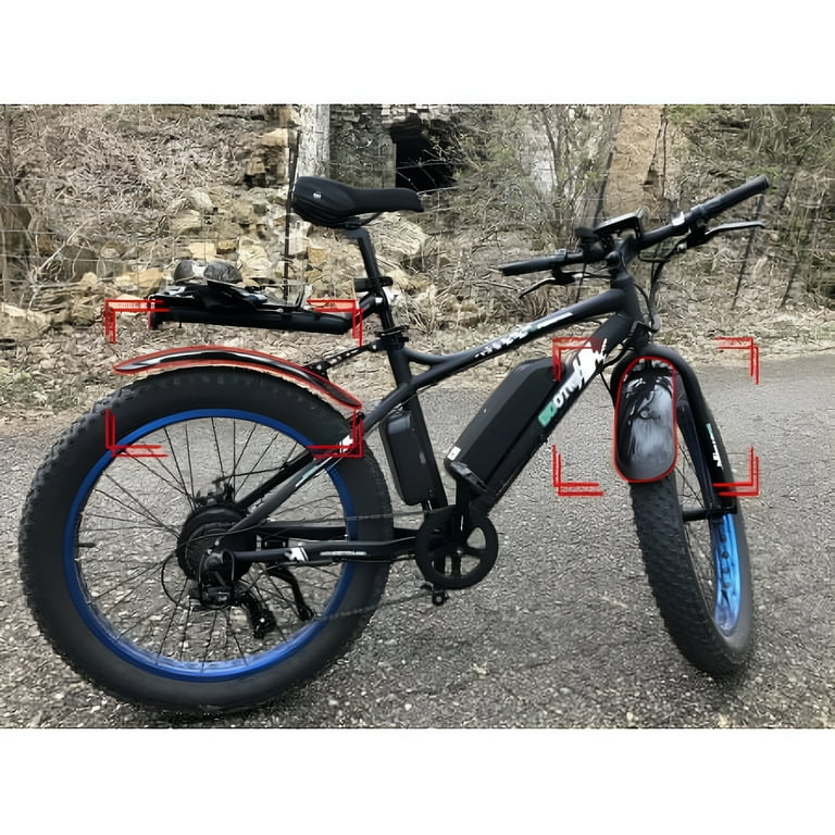 Ecotric fat26s900usb fat tire beach snow electric bike sale