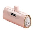 thumbnail image 1 of sweethay Cargador portátil de compatibilidad universal para teléfono celular Banco de energía portátil para teléfono celular Powerbank Teléfono y Comunicación rosa adaptador, 1 of 6