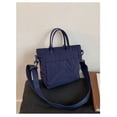 thumbnail image 4 of Bolso bandolera mini informal para mujer, de lona, para uso diario | Bolso bandolera ajustable para mujer | Bolso ligero de lona suave para ir al trabajo, de compras o para citas., 4 of 7
