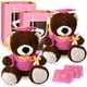 thumbnail image 1 of 2 juegos de juguetes de oso con gorro de graduación, clase de 2025, oso de peluche de peluche de graduación, toga y birrete de graduación de perro animal con tarjeta de felicitación y bolsa para regal, 1 of 5