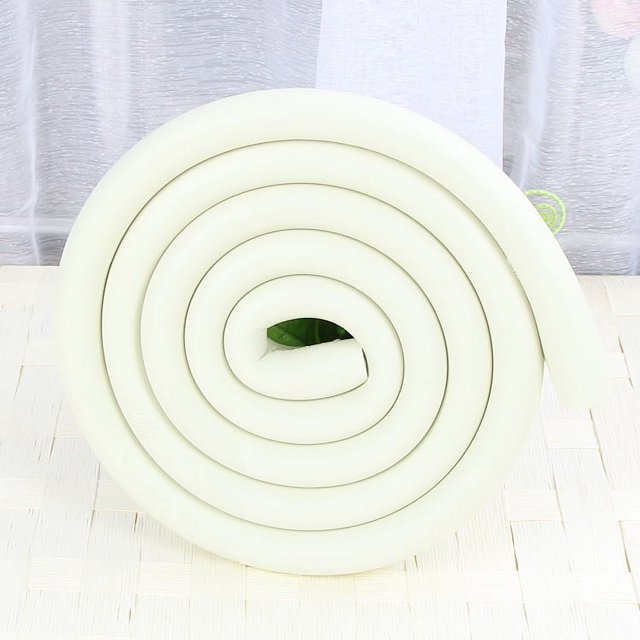 Tira anticolisión en forma de U engrosada y ensanchada, mesa de té de vidrio multifuncional para niños, tira de protección de seguridad contra golpes con esponja