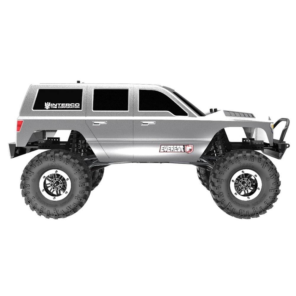 Redcat Racing 1/10 Scale Everest Gen 7 Sport Model Off Road Toy Truck, Silver