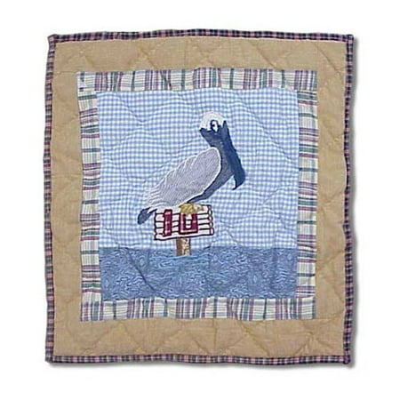 Patch Magic Lighthouse by Bay Pelican Cotton Throw Pillow