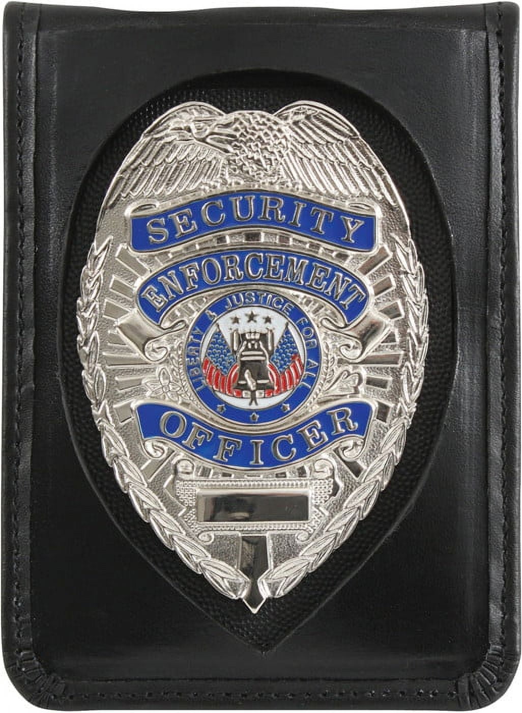 Rothco Leather Neck Identification Badge Holder