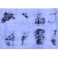 thumbnail image 1 of Ahgly Company Indoor Rectangle Abstract Blue Modern Area Rugs, 7' x 9', 1 of 4