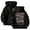 v-762Black4173, variant on HAYIMI Women Letter Print Hooded Zip Up Sweatshirt Streetwear Loose Fit Hoodie Long Sleeve Oversized Holiday Tops