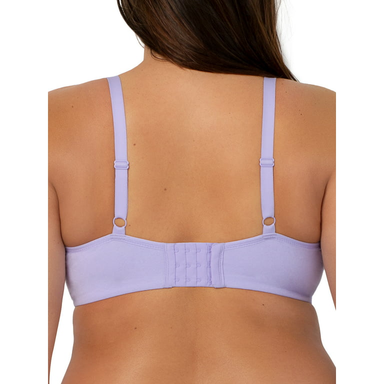 Smart & Sexy Womens Comfort Cotton Scoop Neck Unlined Underwire Bra :  : Clothing, Shoes & Accessories