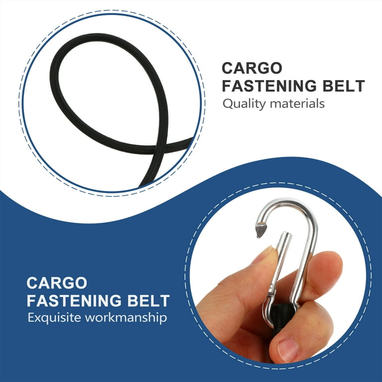 2pcs Cargo Binding Belt Tensioner Fastening Belt Tightening Belt Elastic  Cord
