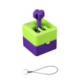 thumbnail image 1 of Stress Relief Toys Mini Car Transmission Gear Fidget Toy with Key Ring Relieve Boredom Stress Finger Button Mini Clicker Toy Pocket-sized Colorful, 1 of 1