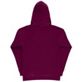 thumbnail image 2 of SG - Sudadera lisa con capucha para mujer (Vino), 2 of 2