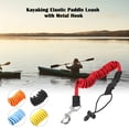 thumbnail image 2 of Elastic Paddle Leash Kayak Canoe Safety Fishing Rod Rowing Boats Coiled Lanyard Cord Tie Rope, 2 of 8