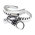 thumbnail image 1 of Anillo Abierto Vacaciones Mamá Familia Festival Fiesta Novia Gótico Prom Punk Anillo Yinane  Anillos abiertos, 1 of 8
