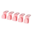 thumbnail image 2 of 6 X 5 Piezas De Conectores Para Perchas De Ropa, Clips Duraderos Para Perchas Para Bufandas, Camisas, Chaquetas, Color Rosa, 2 of 8