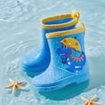 thumbnail image 5 of NAISIBABY Rain Boots for Women, Non-Slip Waterproof Ankle Rubber Boots, Garden Shoes Rainboots Blue Size 11, 5 of 7