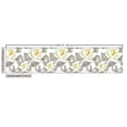 thumbnail image 3 of Ambesonne Floral Fabric by the Yard Upholstery, Flowers with Spring Leaves, 2 Yards, Slate Brown and Pale Green, 3 of 5