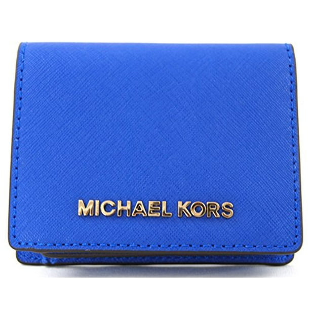 MICHAEL Michael Kors - MICHAEL Michael Kors Jet Set Travel Flap Card Holder - 32T4GTVF2L-446 - - Walmart.com