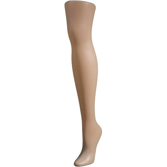 Econoco Mannequin Leg For Display – Mannequin Leg,  Female Standing Leg, Fleshtone, Plastic, Display Mannequin Leg