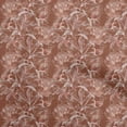thumbnail image 1 of oneOone Silk Tabby Brown Fabric Floral Diy Clothing Quilting Fabric Print Fabric By Yard 42 Inch Wide, 1 of 4