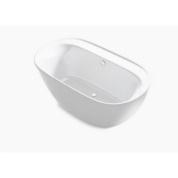 Sterling 95338-0 66" X 36" Spectacle Freestanding Bath Tub - White