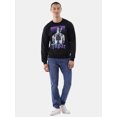 thumbnail image 4 of Tupac Men's & Big Men's Shadow Cross Graphic Pullover Sweatshirt with Long Sleeves, Sizes S-3XL, 4 of 5