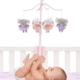 thumbnail image 2 of Crib Mobile Bedtime Originals Tiny Dancer Pink con animales, 2 of 7