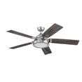thumbnail image 2 of Prominence Home Ventilador de Techo Smart de 52 pulgadas con Luz y 5 Aspas Reversibles con Control Remoto, Modelo Potomac, 2 of 8