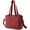 Burgundy - Large, variant on Hobo Handbags Canvas Crossbody Bag for Women, Multi Compartment Tote Purse Bags