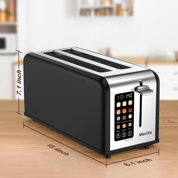 T-78A 4-Slice Toaster with Touchscreen and Variable Browning Control