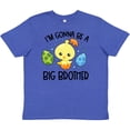 thumbnail image 3 of Inktastic Easter I'm Gonna Be a Big Brother with Green and Blue Eggs Youth T-Shirt, 3 of 5