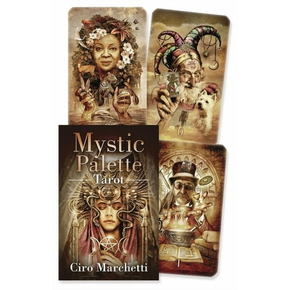 Mystic Palette Tarot Mystic Palette Tarot Muted Tone Edition, (Hardcover)
