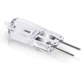 thumbnail image 3 of Bombillas halógenas G4, lámpara con base de clavija halógena G4 de 12 V 20 W, 2800 K, luz blanca cálida regulable, lámpara de cápsula transparente G4, paquete de 10 [Clase energética C], 3 of 5