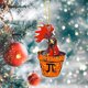 thumbnail image 2 of Gibobby Árbol de Navidad, adorno de pollo de Navidad, adornos de personalizados, producto para decoración de búho familiar, bufanda, decoración colgante(B), 2 of 4