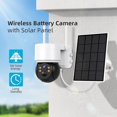 thumbnail image 2 of Cámara de Seguridad Inalámbrica YONGSHENG Alimentada por Energía Solar con Video HD y Visión Nocturna, 2 of 4