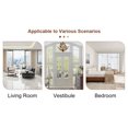 thumbnail image 3 of Coffee Table, Mdf Center Table with Elegance and Natural Fashion, Modern Coffee Tables with 11.8x11.8x19.6 Inches for Living Room,Office, Reception Room, Light Wood, 3 of 8