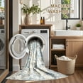 thumbnail image 5 of UERMEI 2'x3' Small Area Rugs for Entryway, Machine Washable Ultra-Thin Soft Rug, Non Slip Indoor Door Mats, Throw Rug for Bedroom Hallway, Laundry Room Carpets, Blue, 5 of 7