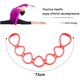thumbnail image 2 of Tres colores de silicona jalea tensión cuerda banda elástica yoga fitness espalda abierta ejercicio brazo, 2 of 5
