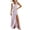 Z1-Purple, variant on Womens Sleeveless Striped Cotton Blend Maxi Dress V Neck Turn Down Collared Slit Hem Side Pockets Casual Summer Dresses