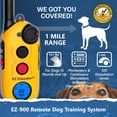 thumbnail image 3 of Control remoto Dog Trainer Educator EZ-900-1/2 millas a prueba de agua, 3 of 5