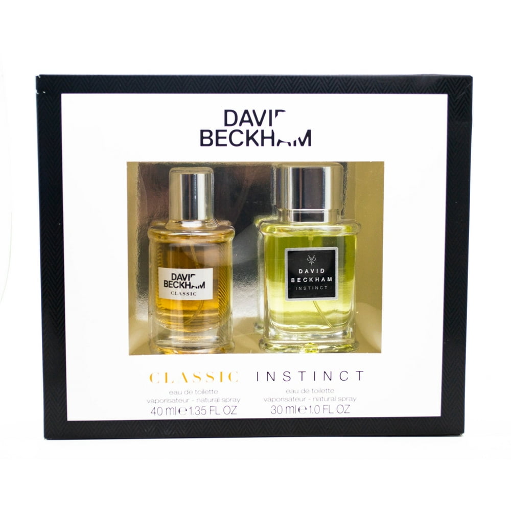 David Beckham CLASSIC INSTINCT Gift Set Eau De Toilette Spray 1.35 fl