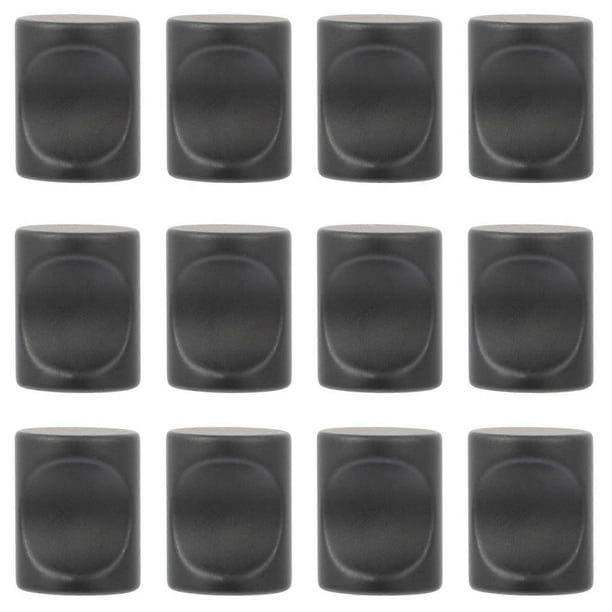 12Pcs Single Hole Drawer Handle Modern Style Door Knob Sturdy Wardrobe Handle