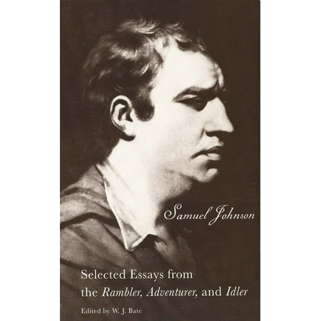 ISBN 9780300000160 product image for Yale Edition of the Works of Samuel Johnson: The Selected Essays from the Ramble | upcitemdb.com