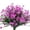 A002- Purple Pink, variant on Artificial All Ages Breath Flowers Faux Gypsophila Bouquets 8 Inch Durable Decorative Fake Flowers Uv Resistant No Fade Floral Arrangement for Wedding Patio Porch Home Decor Rose