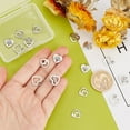 thumbnail image 3 of 16Pcs Stainless Steel Heart with Tree of Life Charm Heart with Word Mama Charm Heart with Hollow Star and Moon Pendant, 3 of 6