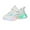 White, variant on adviicd Toddler Girl Shoes Toddler Girl Shoes Light Up Slip-Resistant, Round Toe (Pink,5-5.5 Years)